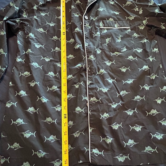 STAFFORD • Men Top Pj’s • Blue • M - Picture 7 of 9